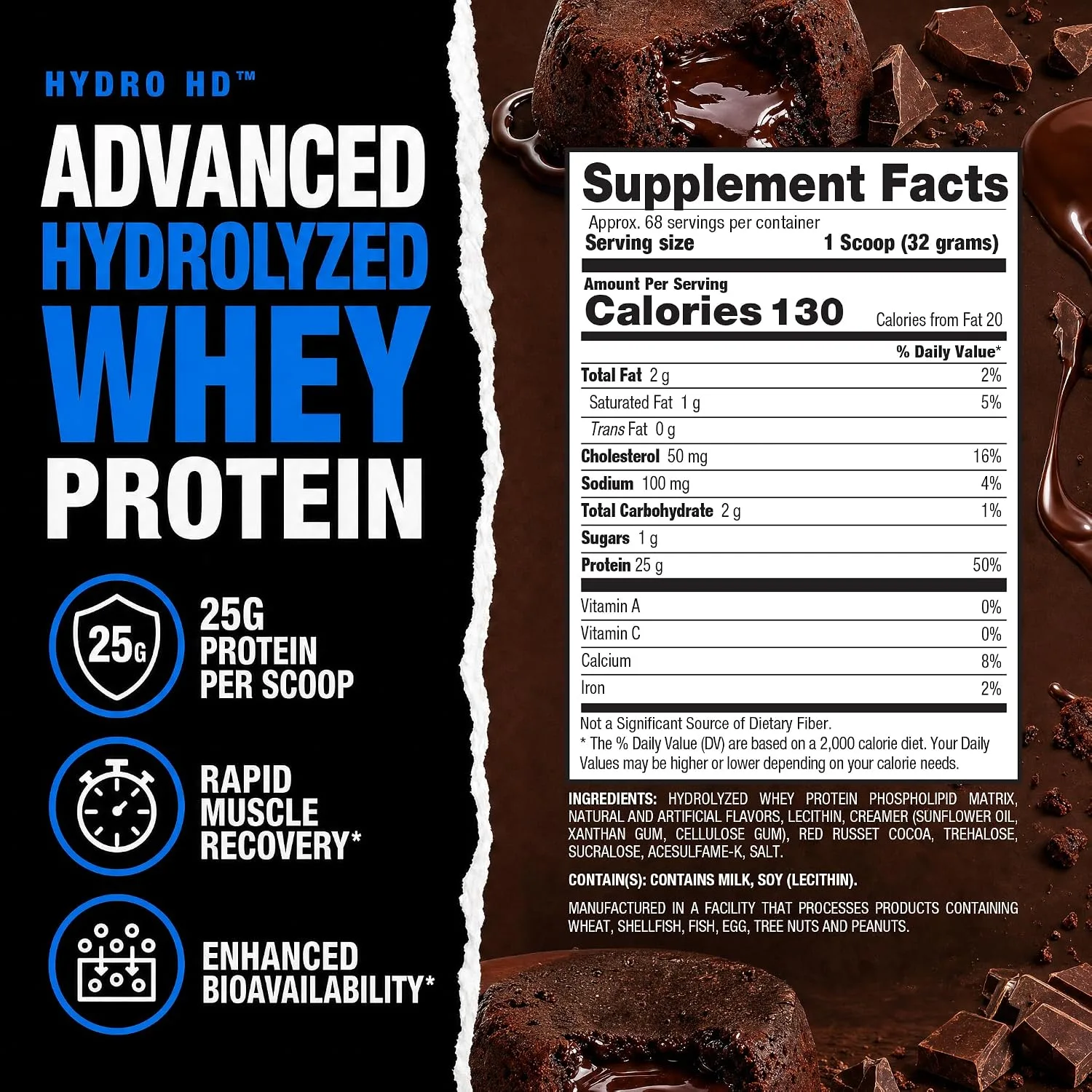 BPI Sports BPI Sports Hydro HD Muscle Growth - Angle View