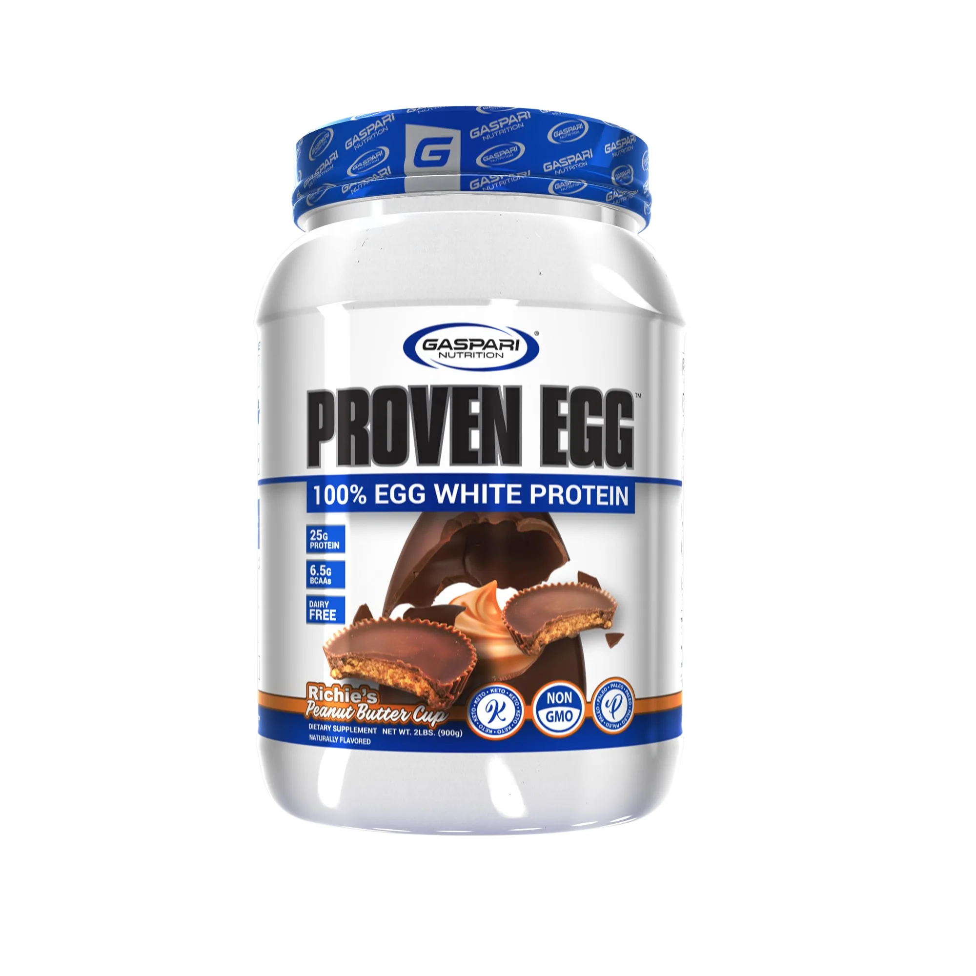 Gaspari Nutrition Gaspari Nutrition Proven Egg White Protein Powder - Front View