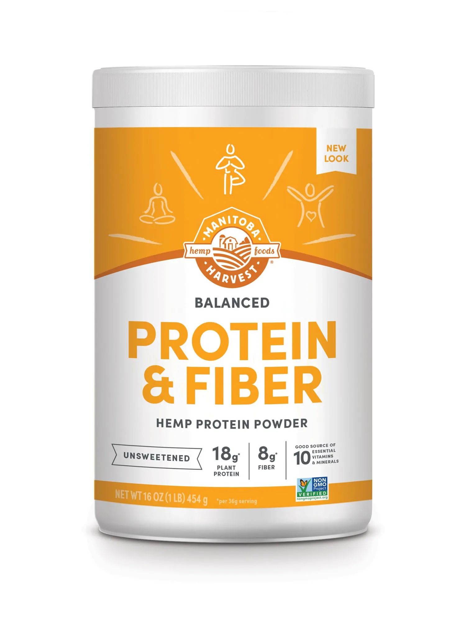 Manitoba Manitoba harvest Balanced Hemp Protein and Fiber Powder - Front View