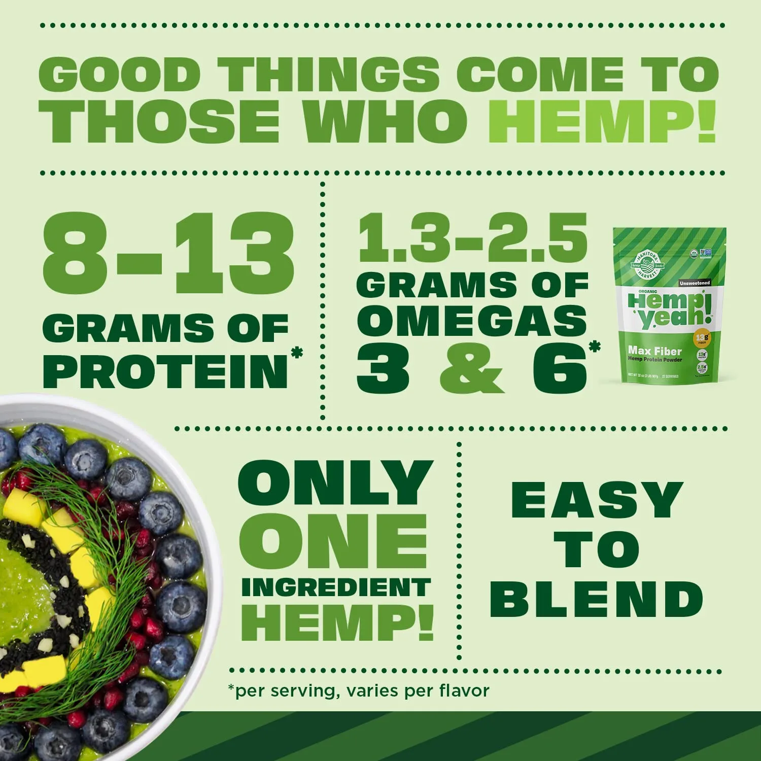 Manitoba Harvest Manitoba Harvest Organic Max Hemp Fiber Protein Powder - Ingredients View
