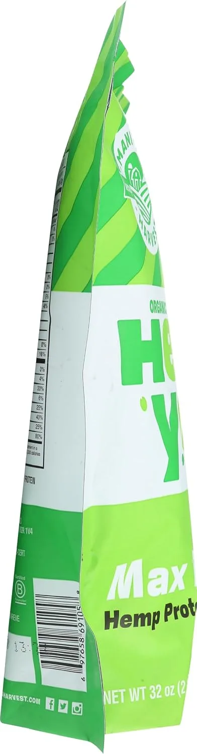 Manitoba Harvest Manitoba Harvest Organic Max Hemp Fiber Protein Powder - Angle View