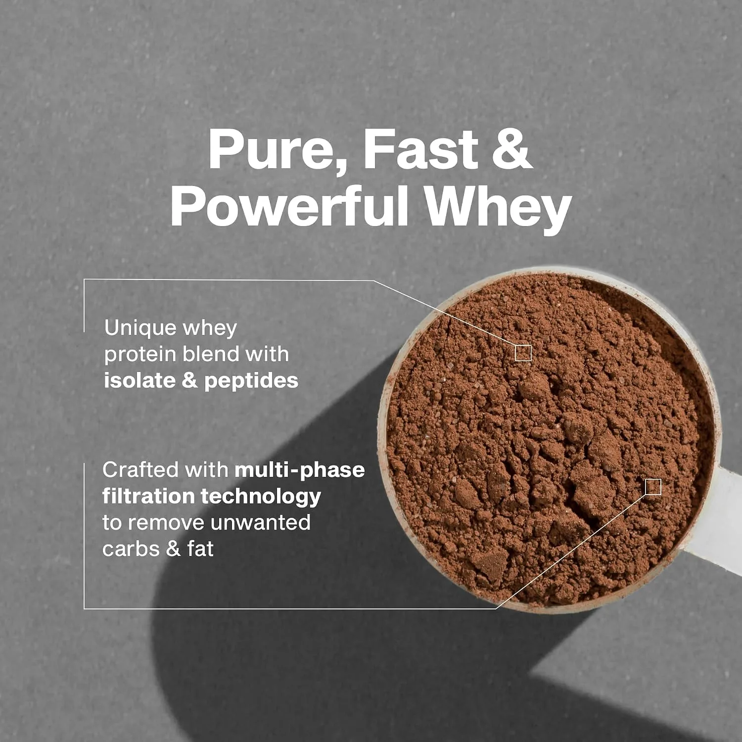 MuscleTech MuscleTech Whey Protein Powder Milk Chocolate - Angle View