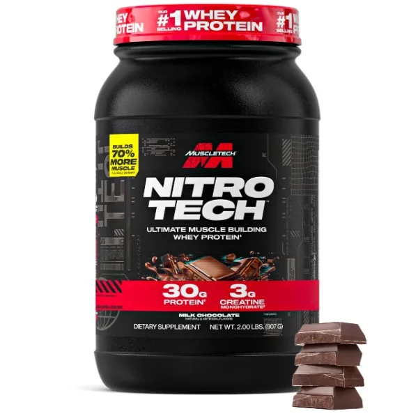 MuscleTech MuscleTech Whey Protein Powder Milk Chocolate - Front View
