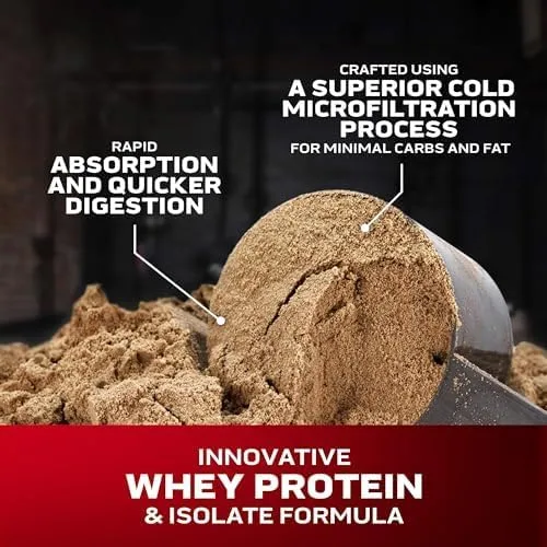 MuscleTech MuscleTech Whey Protein Powder Vanilla Cream - Back View