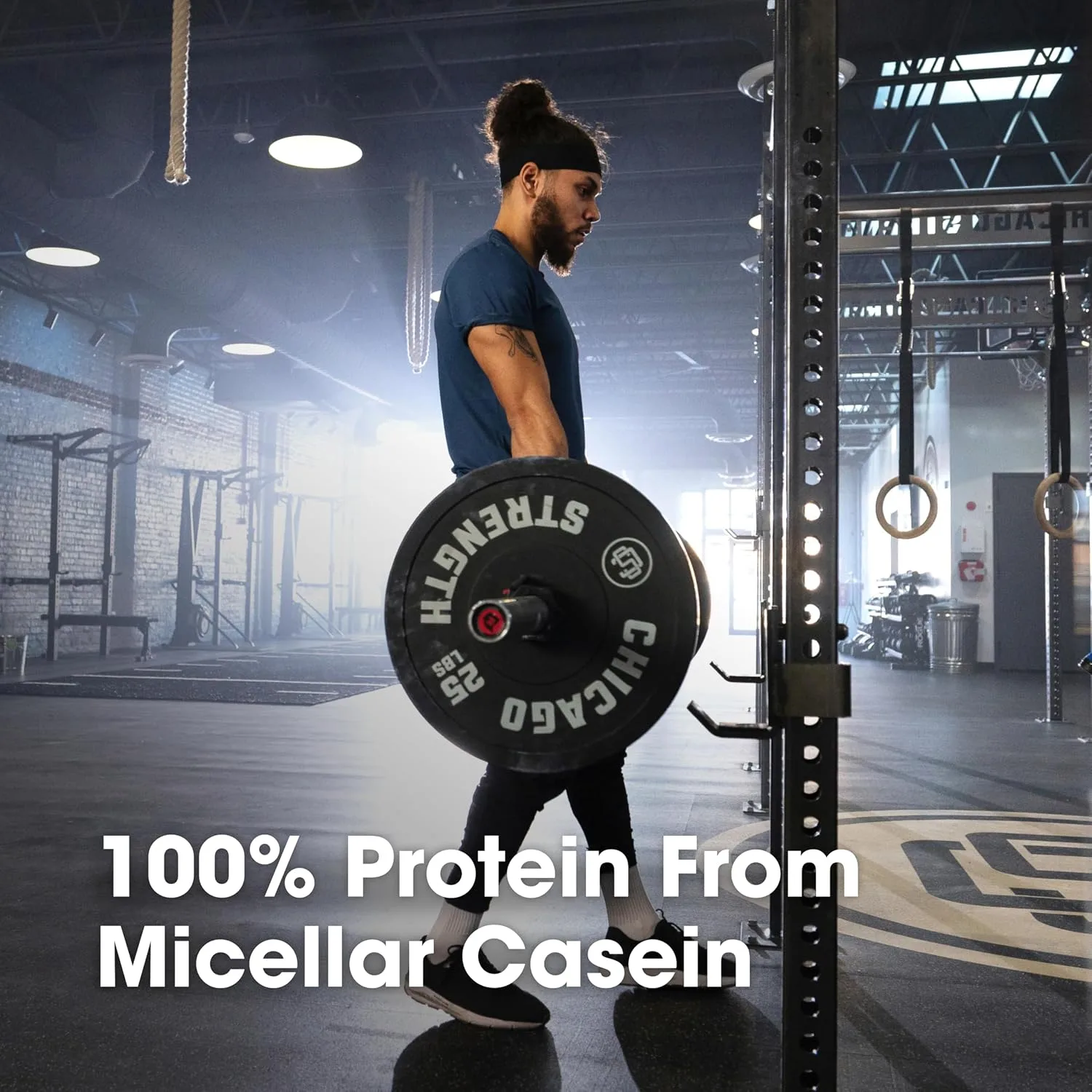 Optimum Nutrition Optimum Nutrition Gold Standard Casein Protein Powder Chocolate Supreme - Back View