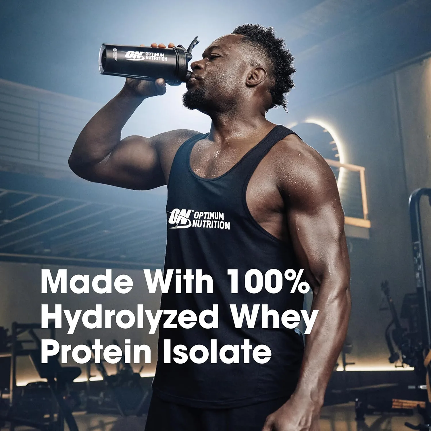 Optimum Nutrition Optimum Nutrition Platinum Hydrowhey Protein Powder - Angle View