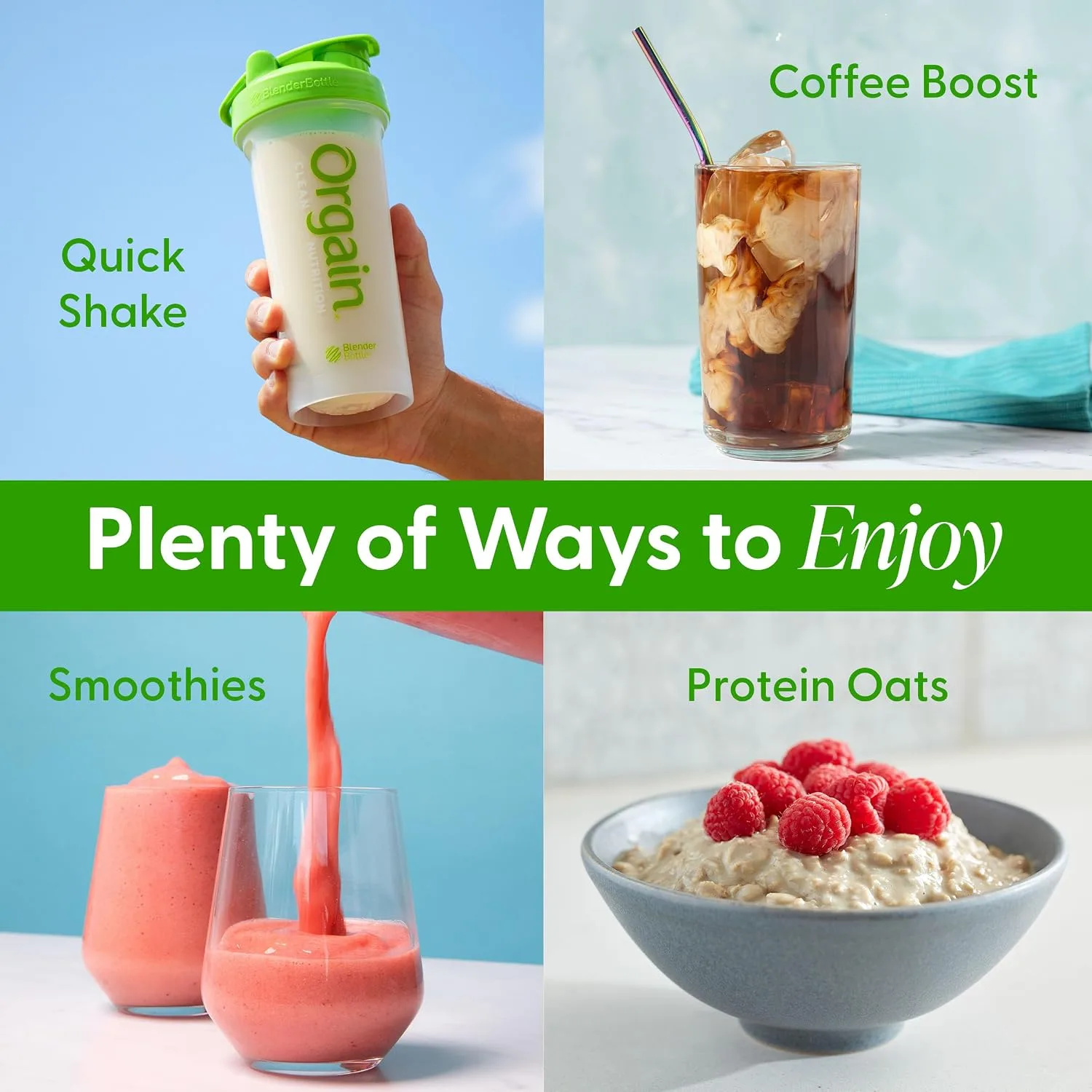 Orgain Orgain Organic Vegan Protein Powder - Angle View