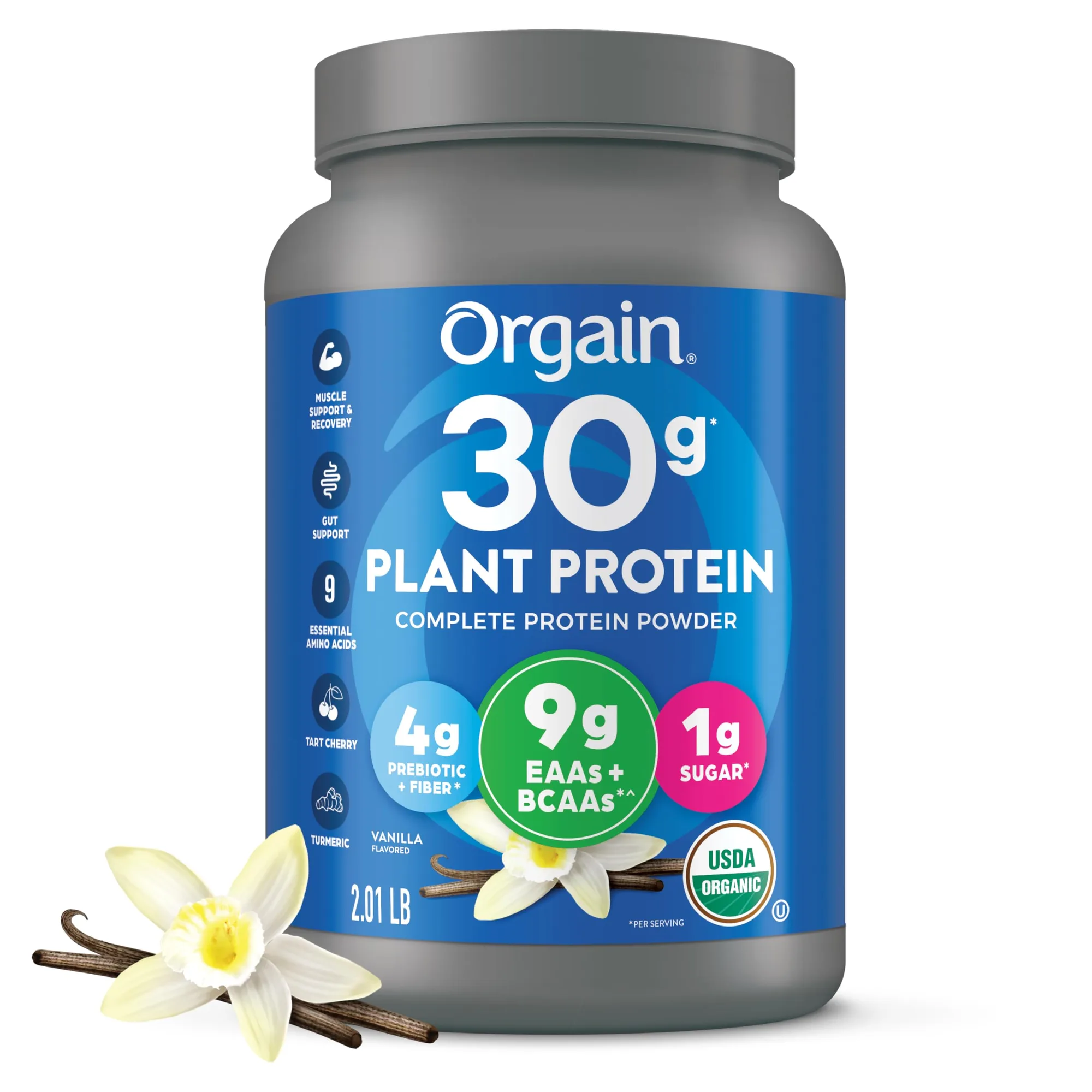 Orgain Orgain Organic Vegan Protein Powder - Front View